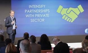 Konferenz humanitaere Sander de Leeuw Wageningen University 310